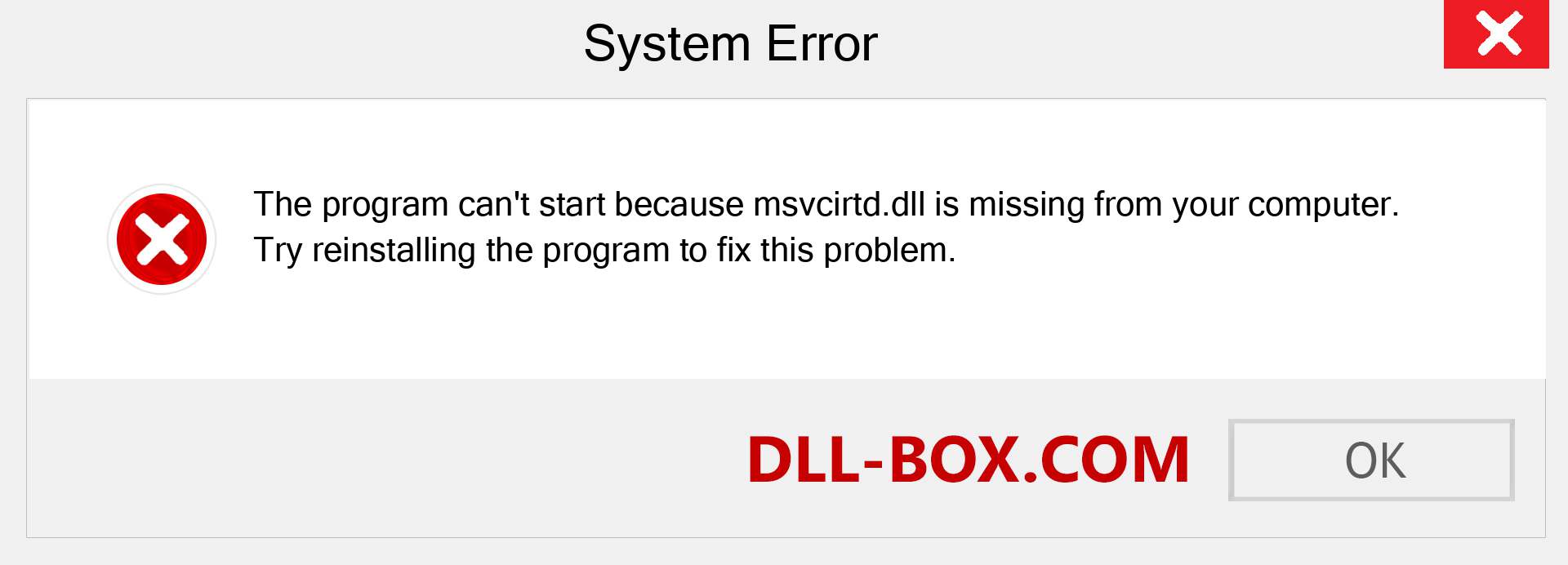  msvcirtd.dll file is missing?. Download for Windows 7, 8, 10 - Fix  msvcirtd dll Missing Error on Windows, photos, images